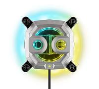 Blocco di raffreddamento a liquido Corsair per CPU Hydro X Series XC7 RGB 1200/AM4 Argento