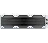 CORSAIR Hydro X Series XR5 da 360 mm V2 Radiatore per Raffreddamento ad Acqua Personalizzato - Compatibile con iCUE LINK - 3 Supporti per Ventole da 120 mm - Filettatura G1/4 di pollice - Bianco