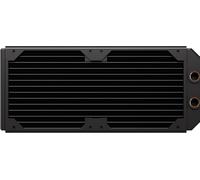CORSAIR Hydro X Series XR5 NEO V2 Da 240 mm Radiatore Di Raffreddamento Personalizzato - Compatibile Con Ventole iCUE LINK, 2 Supporti Per Ventole Da 120 mm, Filettature G1/4" - Nero