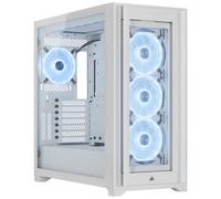 Corsair Case iCUE 5000X RGB QL Edition Tempered Glass Bianco