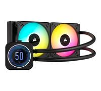 Corsair iCUE H100i ELITE LCD XT Kit di raffreddamento a liquido 240 mm Nero