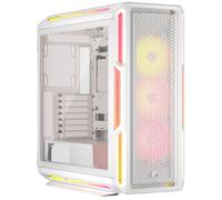 Corsair iCUE LINK 5000T LX RGB Mid Tower EATX Vetro temperato USB-C Bianco