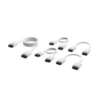 Kit cavi Corsair iCUE LINK con connettori diritti bianchi