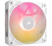 CORSAIR iCUE LINK RX120 MAX RGB 120mm PWM Ventaglio Spesso - Alta Pressione Statica - Cuscinetto Magnetico a Cupola - Ventola Singola - Bianco