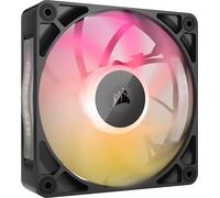 CORSAIR iCUE LINK RX120 MAX RGB 120mm PWM Ventaglio Spesso - Alta Pressione Statica - Cuscinetto Magnetico a Cupola - Ventola Singola - Nero