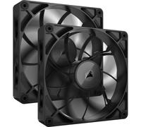 Corsair iCUE LINK RX140 MAX Confezione doppia ventola PWM supplementare da 140 mm Nera