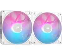 Corsair iCUE LINK RX140 RGB Case per computer Ventilatore 14 cm Bianco 2 pz