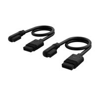 Corsair iCUE LINK Cable, 2x 200mm con Connettore 90 - Nero CL-9011123-WW