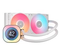 Ventola per PC Corsair iCUE LINK TITAN 240 RX LCD Processore Raffreddatore d'aria 12 cm Bianco 1 pz [CW-9061025-WW]