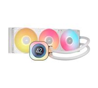 Corsair iCUE LINK TITAN 360 RX LCD Processore Raffreddatore d'aria 12 cm Bianco 1 pz