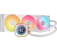 CORSAIR iCUE LINK TITAN 360 RX LCD AIO, 360mm Radiator, Liquid CPU Cooler - Bianco CW-9061026-WW