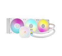 CORSAIR iCUE LINK TITAN 360 RX RGB Raffreddatore CPU a Liquido - Bianco | 360mm AIO, 3x RX120 Ventole RGB Incluse, Adatto a Intel LGA 1851/1700, AMD AM5/AM4, Hub di Sistema iCUE LINK Incluso