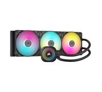 CORSAIR iCUE LINK TITAN 420 RX RGB Raffreddatore CPU a Liquido - 420 mm, Motore di Raffreddamento FlowDrive, Intel LGA 1851/1700, AMD AM5/AM4, 3 Ventole RX140 RGB, Hub di Sistema iCUE LINK - Nero