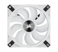 Corsair iCUE QL120 Case per computer Ventilatore 12 cm Bianco (Corsair iCUE QL120 White with Addressable RGB PWM Fan -120mm)