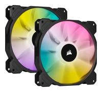 Corsair iCUE SP140 RGB ELITE Performance 140mm PWM Fan, Dual Pack - 140 mm