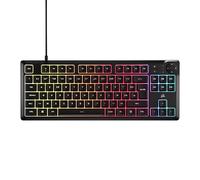 CORSAIR K55 CORE TKL Tastiera Gaming RGB - Tenkeyless, 8 Zone RGB, Tasti silenziosi a membrana, Resistente agli spruzzi, Tasti multimediali, 1000Hz - Layout FR - Nero