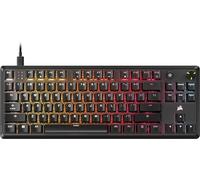 Corsair K70 CORE TKL RGB Tenkeyless Tastiera meccanica da gioco - Switch lineari MLX Red V2 Lineari Pre-lubrificato - Doppio strato di riduzione del rumore - Copritasti ABS a doppio colpo -