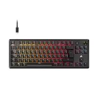 Corsair K70 CORE TKL tastiera Gaming USB QWERTY Inglese UK Nero (CORSAIR K70 CORE TKL RGB KB MGX RED) - Versione UK