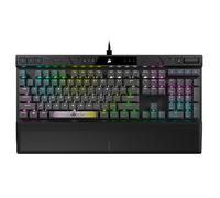 Corsair K70 MAX RGB Tastiera da Gioco Cablata Magnetico-Meccanica - Interruttori MGX Regolabili - Keycaps PBT a Doppio Scatto - Compatibile con iCUE - PC, PS5, PS4, Xbox - QWERTY IT - Grigio Acciaio