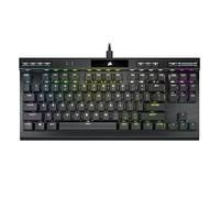 Corsair K70 RGB TKL CHAMPION SERIES Tastiera da Gioco Cablata Ottico-Meccanica Senza Chiavi - Interruttori OPX - Keycaps a Doppio Scatto PBT - Compatibile con iCUE - QWERTY IT - Nero