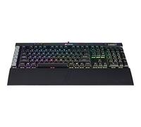 Corsair K95 RGB Platinum Cherry MX Speed Tastiera Tedesco, USB LED RGB, Nero