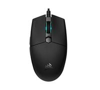Corsair Katar Pro XT - Mouse da gioco ultra leggero, sensore ottico PixArt da 18 k DPI, illuminazione con rotella di scorrimento RGB, 6 pulsanti programmabili, cavo Paracord leggero, nero