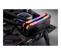 CORSAIR Kit di memoria C16 VENGEANCE® RGB PRO 16 GB (2 x 8 GB) DRAM DDR4 a 3000 MHz - Nero