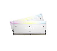 CORSAIR Kit di memoria DDR5 DRAM DOMINATOR TITANIUM RGB 32 GB (2x16 GB) 7200 MT/s CL34 Intel XMP - White