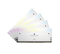 CORSAIR Kit di memoria DDR5 DRAM DOMINATOR TITANIUM RGB 64 GB (4x16 GB) 6400 MT/s CL32 Intel XMP - White