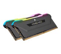 CORSAIR Kit di memoria DRAM DDR4 VENGEANCE RGB PRO SL da 16 GB (2x8 GB) a 3200 MHz C16 - Nero