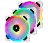 Corsair LL Series LL120 RGB LED Bianca, 120mm - Kit 3 Ventole & Controller