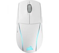 Corsair M75 WIRELESS RGB Mouse da Gioco FPS Leggero - 26.000 DPI - Pulsanti Laterali Intercambiabili - Compatibile con iCUE - PC - Bianco