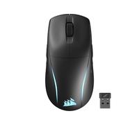 Corsair M75 WIRELESS RGB Mouse da Gioco FPS Leggero - 26.000 DPI - Pulsanti Laterali Intercambiabili - Compatibile con iCUE - PC - Nero