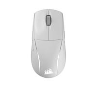 Corsair M75 WIRELESS RGB Mouse da Gioco FPS Leggero e Ambidestro - 26.000 DPI, Pulsanti Laterali Intercambiabili, 105 h Batteria - Mac, iPad, PC - Bianco Brina