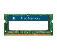 Corsair Mac Memory SODIMM 8GB (1x8GB) DDR3 1333MHz CL9 Memoria per Sistemi Mac, Qualificata Apple , Nero