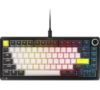 Corsair MAKR PRO 75 Hall Effect Tastiera meccanica magnetica da gioco fai da te cablata - Layout al 75%, switch MGX Hyperdrive, doppio controllo, grilletto rapido, SOCD FlashTap, 8.000 Hz, USA