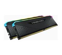Vengeance CMG32GX4M2D3600C18 memoria 32 GB 2 x 16 GB DDR4 3600 MHz Nero, 32 GB, 2 x 16 GB, DDR4, 3600 MHz, 288-pin DIMM, Nero