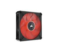 Corsair ML ELITE Series, ML120 LED ELITE, 120mm Magnetic Levitation Red LED Fan with AirGuide, Single Pack, Nero