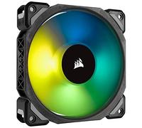 Corsair ML120 Pro Ventola Premium a Levitazione Magnetica, Bassa Rumorosità ed Elevata Pressione Statica, ML Pro 120 mm, Confezione Singola, Nero RGB
