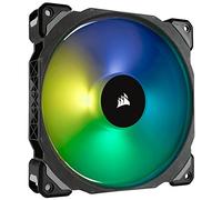 Corsair ML140 PRO RGB Ventola Levitazione Magnetica PWM da 140 mm (Bassa Rumorosità ed Elevata Pressione Statica, Illuminazione RGB dinamica) Confezione singola - Nero