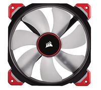 Corsair ML140 Pro Ventola a Levitazione Magnetica, Illuminazione LED Rosso, ML Pro 140 mm, Confezione Singola, Rosso/LED