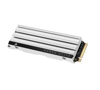 Corsair MP600 ELITE SSD PCIe Gen4 x4 NVMe M.2 da 2 TB per PS5 con dissipatore di calore bianco