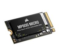 Corsair MP600 MICRO 1TB M.2 NVMe PCIe x4 Gen4 SSD - M.2 2242 - Fino a 7.000 MB/sec in Lettura Sequenziale - Compatibile con i Computer Portatili Lenovo Legion Go e Thin PCIe 4.0 - Nero