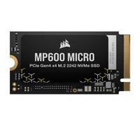 Corsair MP600 MICRO 2TB M.2 NVMe PCIe x4 Gen4 SSD - M.2 2242 - Fino a 7.000 MB/sec in Lettura Sequenziale - Compatibile con i Computer Portatili Lenovo Legion Go e Thin PCIe 4.0 - Nero