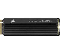 Corsair MP600 PRO LPX 4TB M.2 PCIe NVMe Gen4 x 4 SSD, ottimizzata per PS5 (Fino a 7.100 MB/s in Lettura Sequenziale e 6.800 MB/s in Scrittura Sequenziale, TLC NAND 3D ad alta densità) Nero