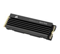 Corsair MP600 PRO LPX 1TB M.2 PCIe NVMe Gen4 x 4 SSD, ottimizzata per PS5 (Fino a 7.100 MB/s in Lettura Sequenziale e 6.800 MB/s in Scrittura Sequenziale, TLC NAND 3D ad alta densità) Nero
