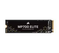 CORSAIR MP700 ELITE 2TB PCIe 5.0 x4 NVMe M.2 SSD - Fino a 10,000MB/sec - Alta Densità 3D TLC NAND - M.2 2280 - Compatibile con DirectStorage - Nero