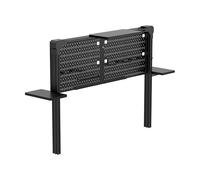 CORSAIR Multi Frame Organizer per Scrivanie Platform:4 - Sistema Modulabile a Binari T con Pannelli Forati, Mensole Laterali e Gestione Cavi, Compatibile con Accessori Elgato - Nero