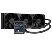 CORSAIR NAUTILUS II 360 RS LCD AIO Dissipatore a Liquido per CPU - Nero | 3.5" IPS LCD Schermo, Ventole RS 360 Incluse, AMD AM5/AM4, Intel LGA 1954/1851/1700, Unificato Connettività a Catena, PWM
