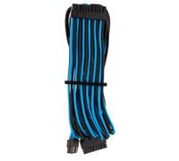 Corsair Premium Sleeved ATX 24-pin, Type 4 (Generation 4) - Blu/Nero